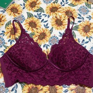 Maidenform deep purple bralette